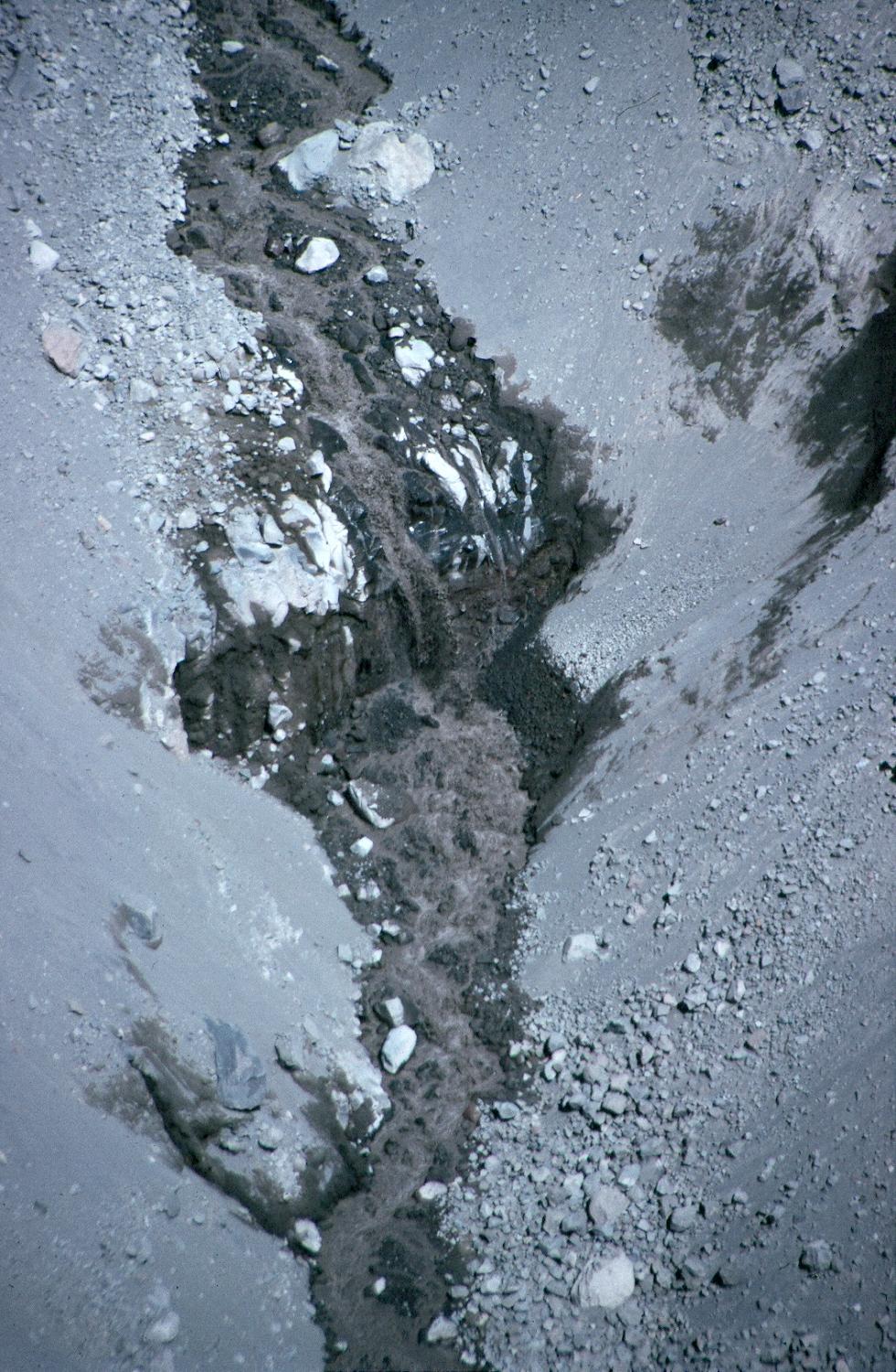 sediment-laden stream