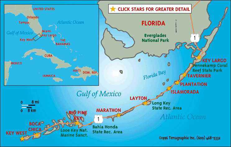 fla keys map