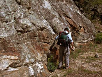 photo rocks in quarry